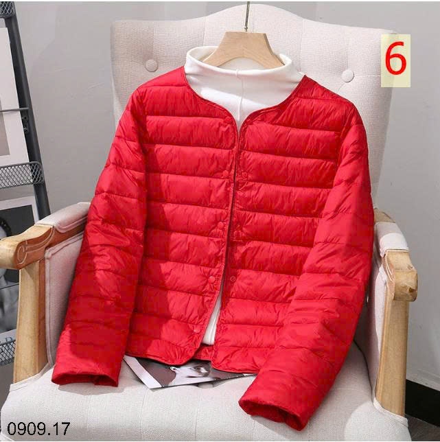 25HA0909.17 - ÁO PHAO SIÊU NHẸ CỔ V NỮ