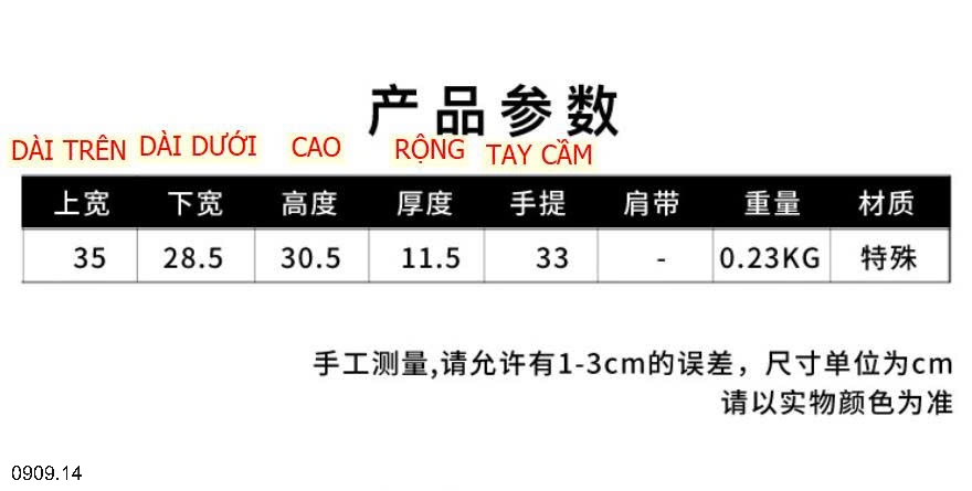 25HA0909.14 - TÚI TOTE NỮ THỜI TRANG