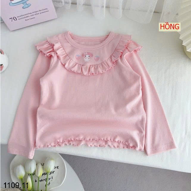 25HA1109.11 - ÁO THU ĐÔNG CỔ THUYỀN VIỀN BÈO MOMO MOKOO