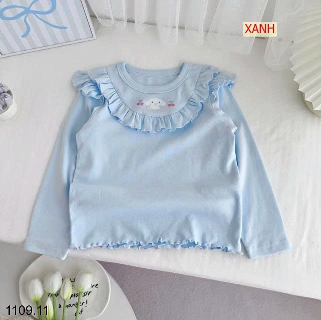 25HA1109.11 - ÁO THU ĐÔNG CỔ THUYỀN VIỀN BÈO MOMO MOKOO