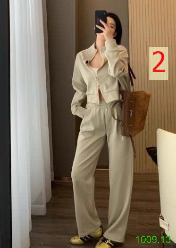25HA1009.13 - BỘ NỈ KÉO KHÓA NHÀ IN.BLUE