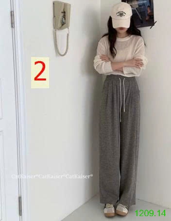 25HA1209.14 - QUẦN ỐNG RỘNG CATKAISER