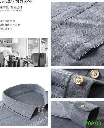 25HA1209.08 - ÁO POLO DÀI TAY TRUNG NIÊN