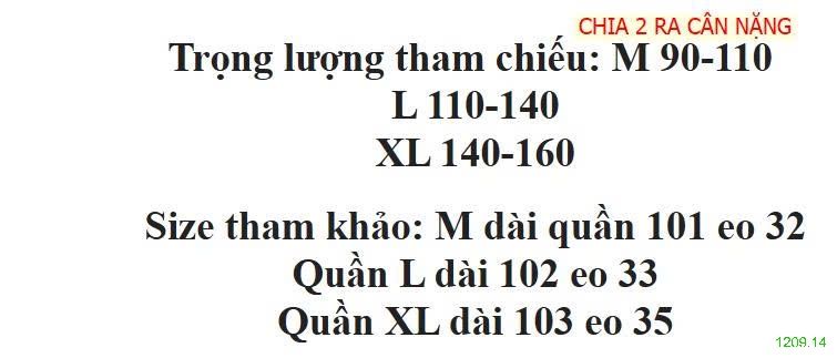 25HA1209.14 - QUẦN ỐNG RỘNG CATKAISER