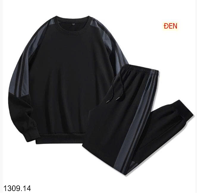 25HA1309.14 - BỘ NỈ THỂ THAO CHO NAM