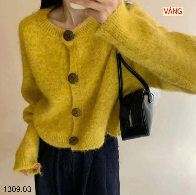 25HA1309.03 - CARDIGAN LEN DÁNG LỬNG