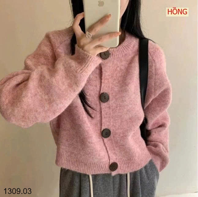 25HA1309.03 - CARDIGAN LEN DÁNG LỬNG