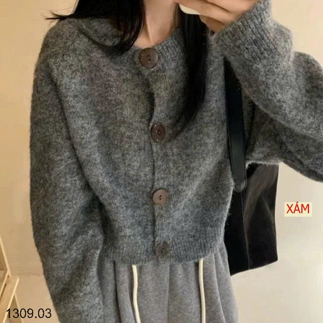 25HA1309.03 - CARDIGAN LEN DÁNG LỬNG