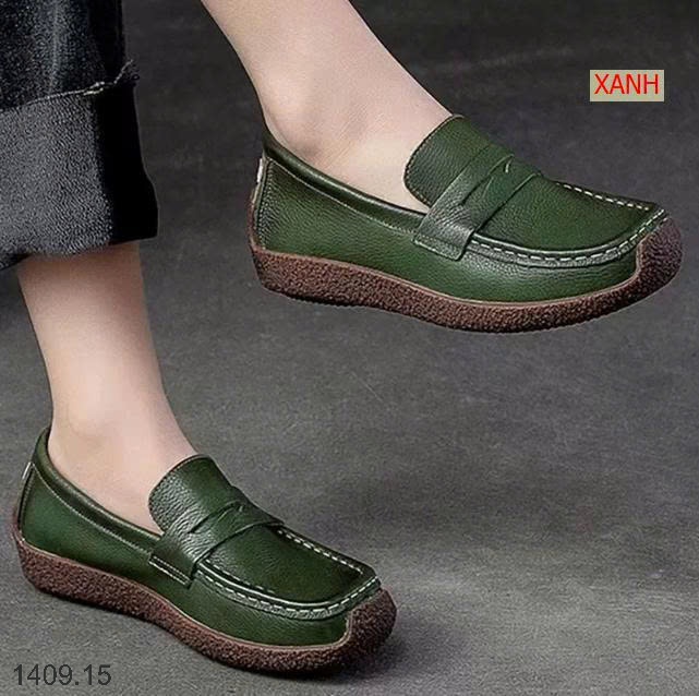 25HA1409.15 - GIÀY BỆT DA LƯỜI CHO NỮ