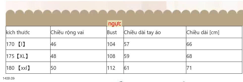 25HA1409.09 - ÁO LEN CỔ TRÒN TRUNG NIÊN CHO BỐ
