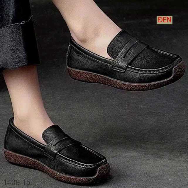 25HA1409.15 - GIÀY BỆT DA LƯỜI CHO NỮ