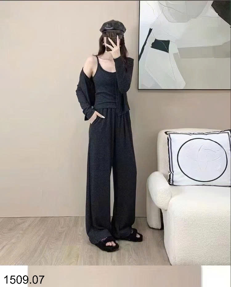 25HA1509.07 - SET BỘ GẠO NẾP NHUNG BA CHI TIẾT NỮ