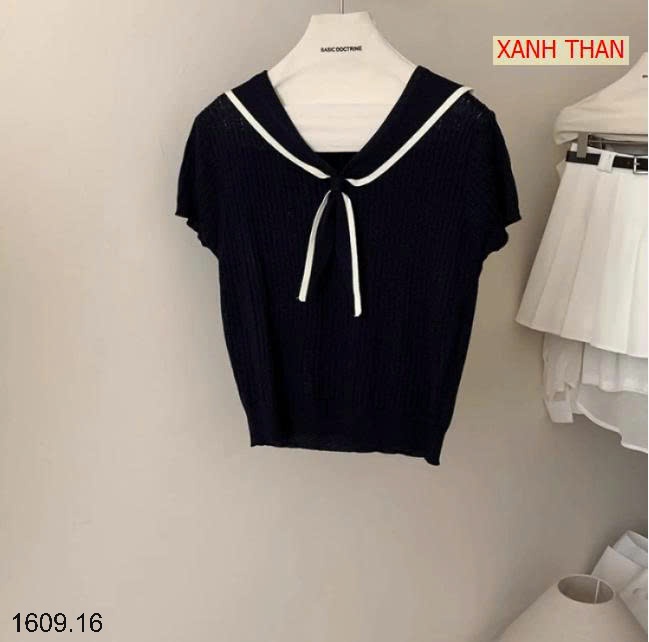 25HA1609.16 - ÁO LEN DỆT KIM CỔ ĐIỆU