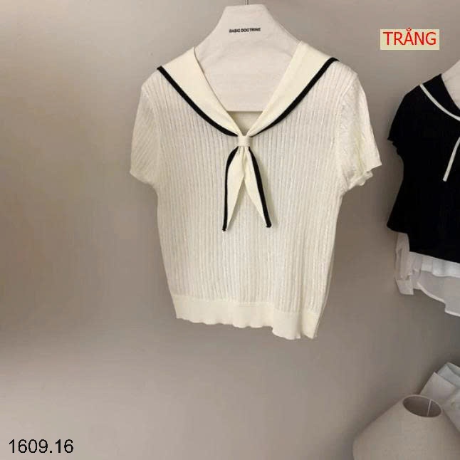 25HA1609.16 - ÁO LEN DỆT KIM CỔ ĐIỆU