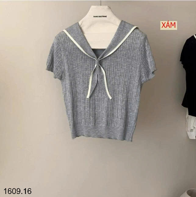 25HA1609.16 - ÁO LEN DỆT KIM CỔ ĐIỆU