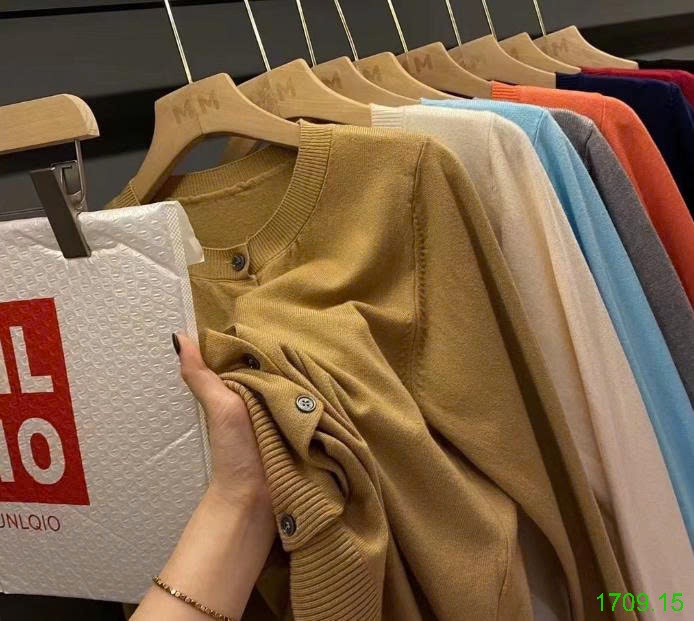 25HA1709.15 - ÁO LEN CARDIGAN UNL QIO