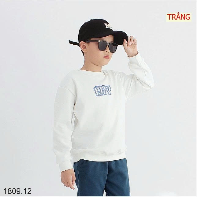 25HA1809.12 - ÁO NỈ 1977 SIZE ĐẠI BÉ TRAI HÃNG AKL