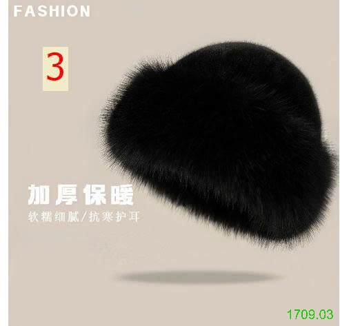 25HA1709.03 - MŨ LÔNG CHO NỮ