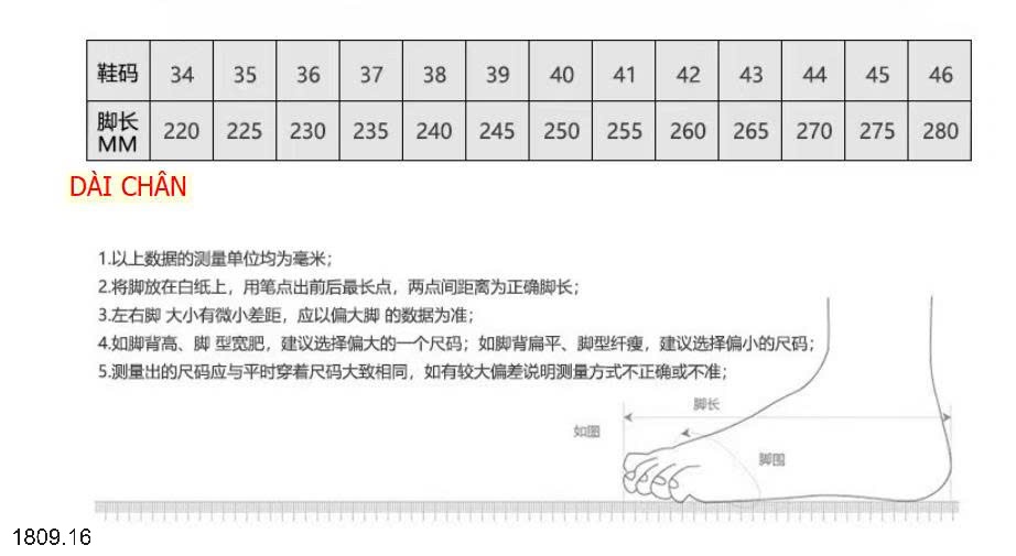 25HA1809.16 - GIÀY SNEAKER NỮ