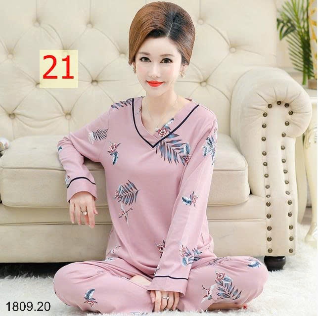 25HA1809.20 - BỘ THU ĐÔNG MẶC NHÀ TRUNG NIÊN