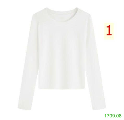25HA1709.08 - ÁO THUN TRƠN MÀU BASIC CHO NỮ
