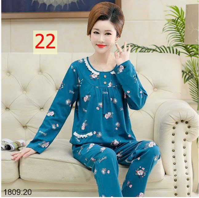 25HA1809.20 - BỘ THU ĐÔNG MẶC NHÀ TRUNG NIÊN