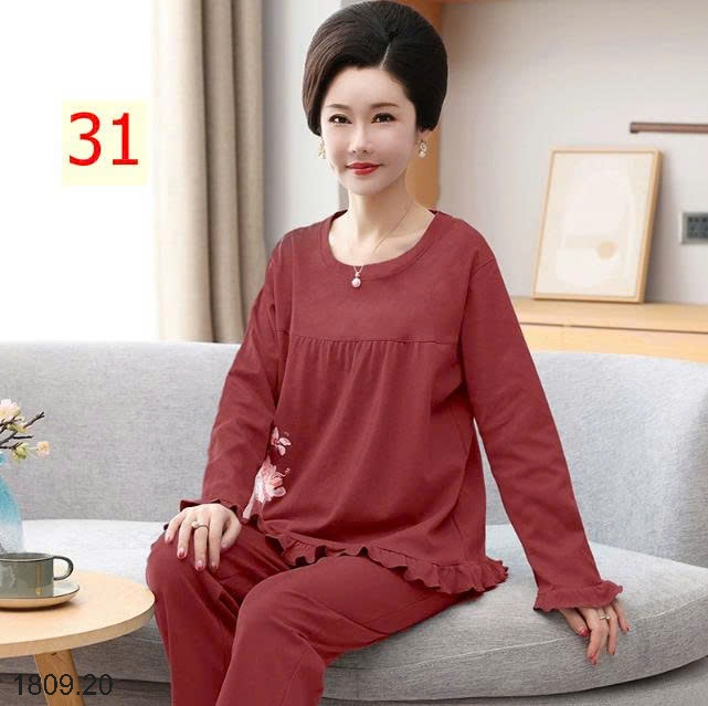 25HA1809.20 - BỘ THU ĐÔNG MẶC NHÀ TRUNG NIÊN