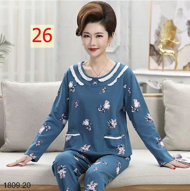 25HA1809.20 - BỘ THU ĐÔNG MẶC NHÀ TRUNG NIÊN