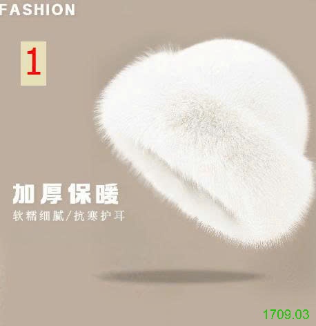 25HA1709.03 - MŨ LÔNG CHO NỮ