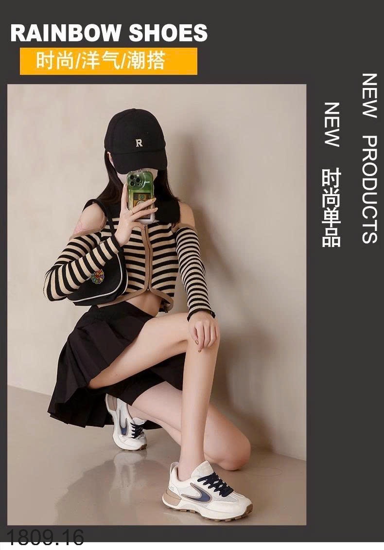 25HA1809.16 - GIÀY SNEAKER NỮ