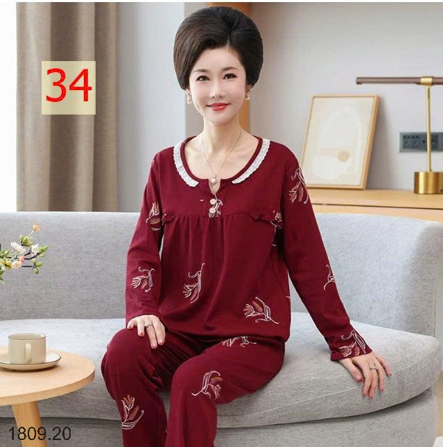 25HA1809.20 - BỘ THU ĐÔNG MẶC NHÀ TRUNG NIÊN