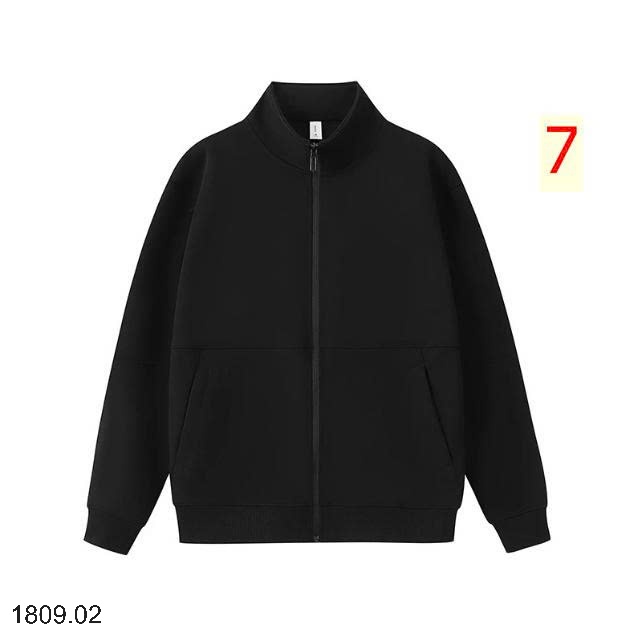 25HA1809.02 - ÁO KHOÁC NỈ CỔ ĐỨNG KÉO KHÓA