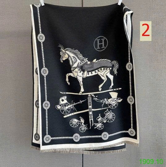 25HA1909.10 - KHĂN QUÀNG CỔ HÌNH NGỰA