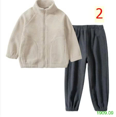 25HA1909.09 - BỘ KHOÁC LÔNG CỪU MAMDADKIDS SIZE ĐẠI