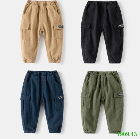 25HA1909.13 - QUẦN TÚI HỘP BO CHUN WELLKIDS BÉ TRAI