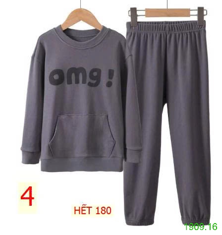 25HA1909.16 - BỘ NỈ SIZE ĐẠI MAMDADKIDS