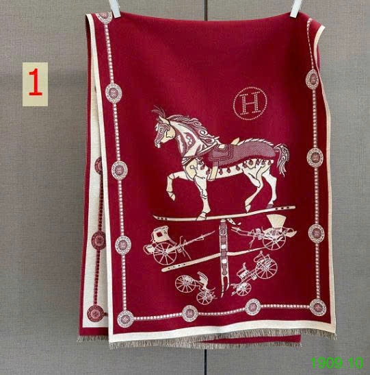 25HA1909.10 - KHĂN QUÀNG CỔ HÌNH NGỰA