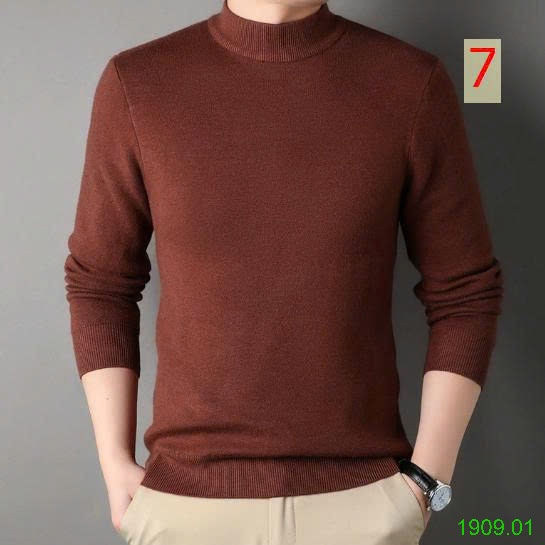 25HA1909.01 - ÁO LEN NAM CỔ 3P GIỮ NHIỆT