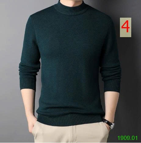 25HA1909.01 - ÁO LEN NAM CỔ 3P GIỮ NHIỆT