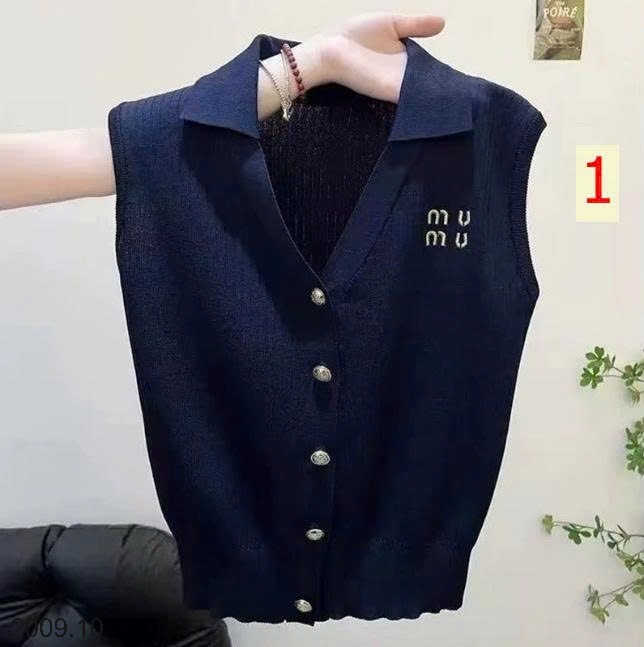 25HA2009.10 - ÁO GILE LEN CỔ V MINMIN NỮ