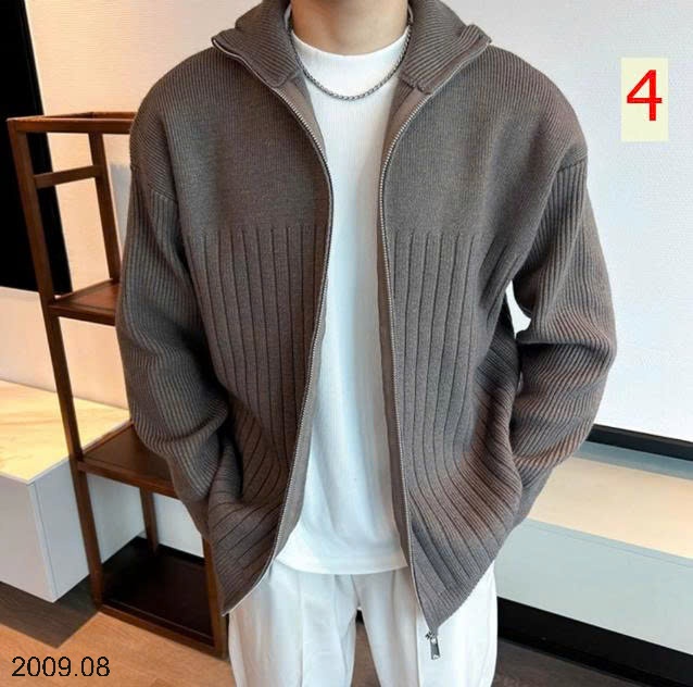 25HA2009.08 - ÁO KHOÁC CARDIGAN SỌC NAM