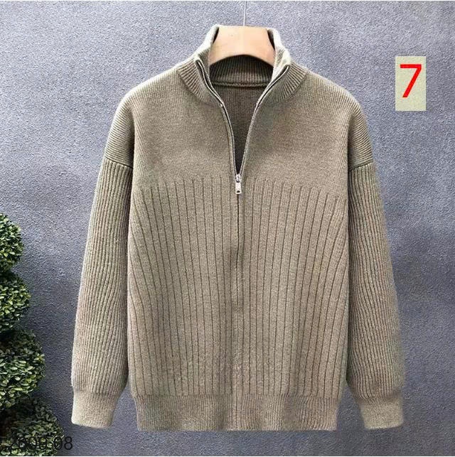 25HA2009.08 - ÁO KHOÁC CARDIGAN SỌC NAM