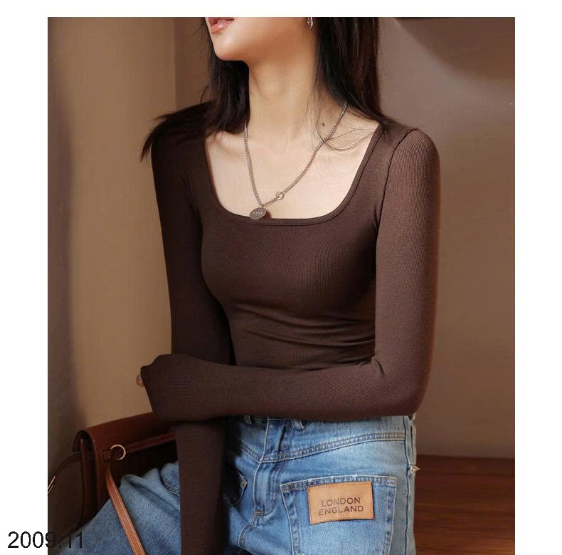 25HA2009.11 - ÁO THUN TĂM CỔ VUÔNG CHO NỮ