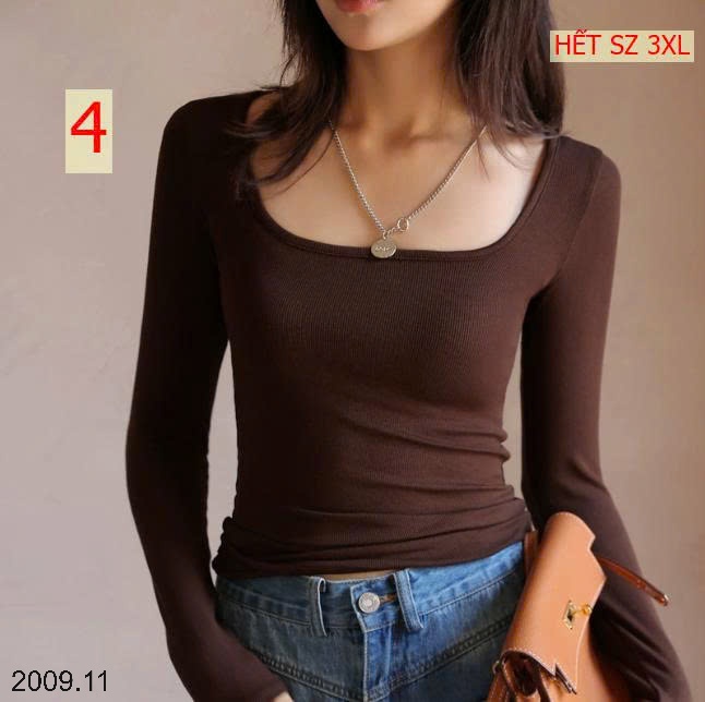 25HA2009.11 - ÁO THUN TĂM CỔ VUÔNG CHO NỮ