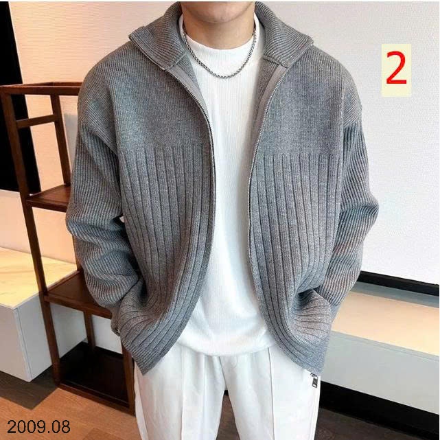 25HA2009.08 - ÁO KHOÁC CARDIGAN SỌC NAM