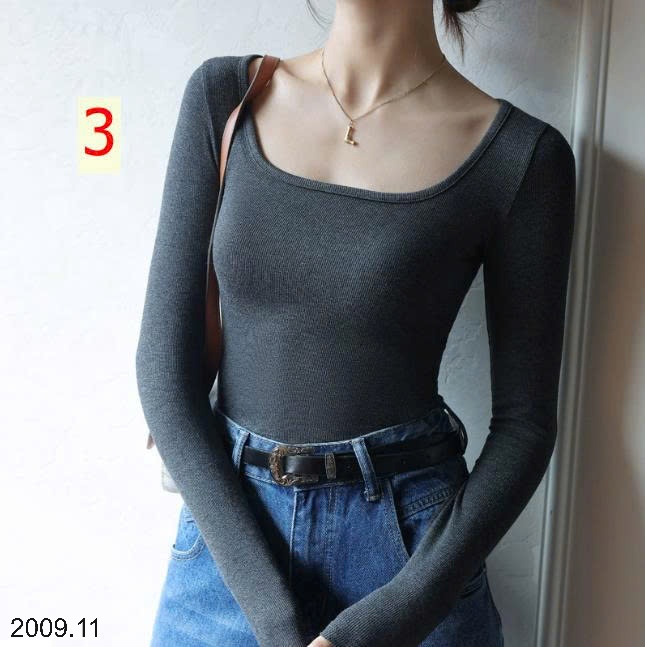 25HA2009.11 - ÁO THUN TĂM CỔ VUÔNG CHO NỮ