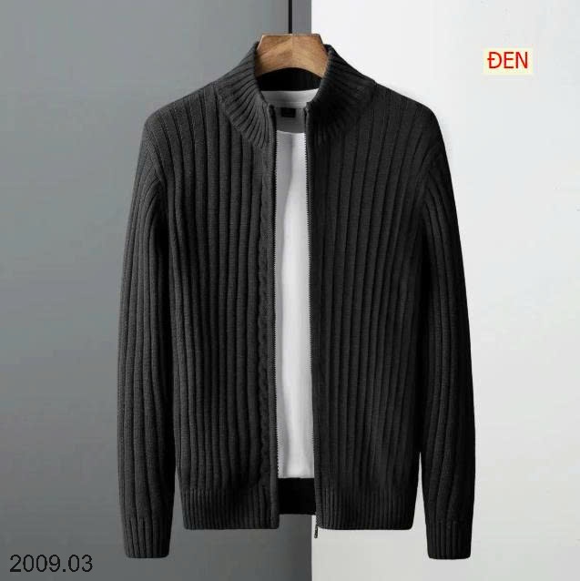 25HA2009.03 - ÁO LEN CARDIGAN NAM