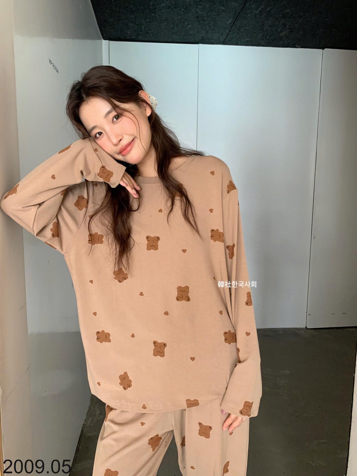 25HA2009.05 - BỘ MẶC NHÀ HÌNH GẤU QUẢNG CHÂU