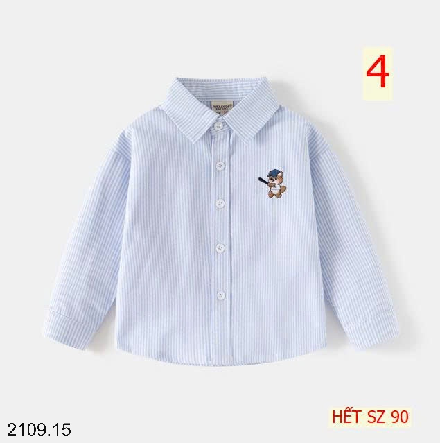 25HA2109.15 - ÁO SƠ MI WELLKIDS BÉ TRAI