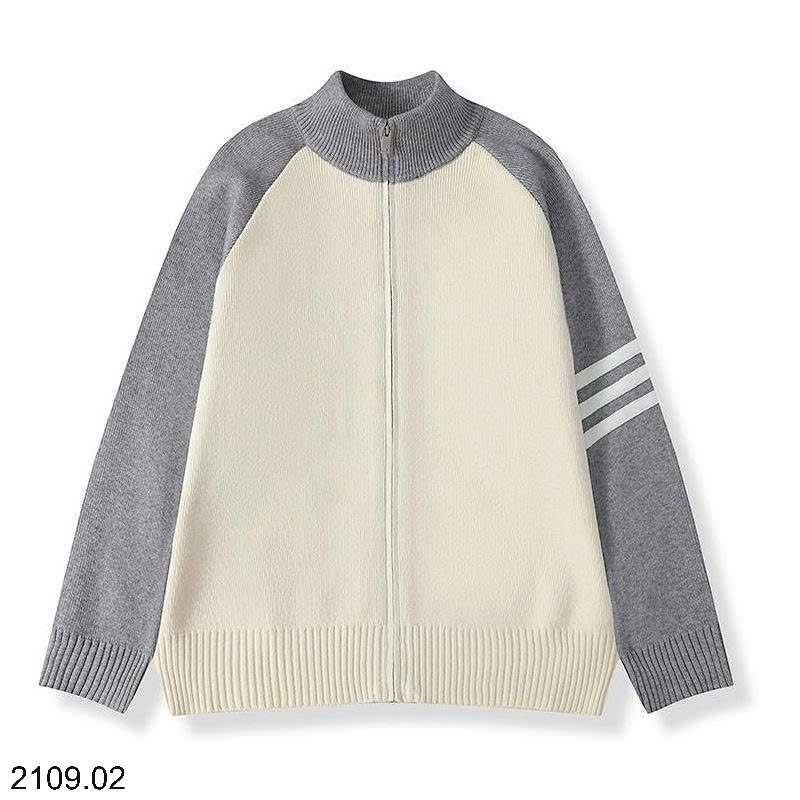 25HA2109.02 - ÁO KHOÁC LEN CARDIGAN DỆT KIM RAGLAN PHỐI MÀU NAM
